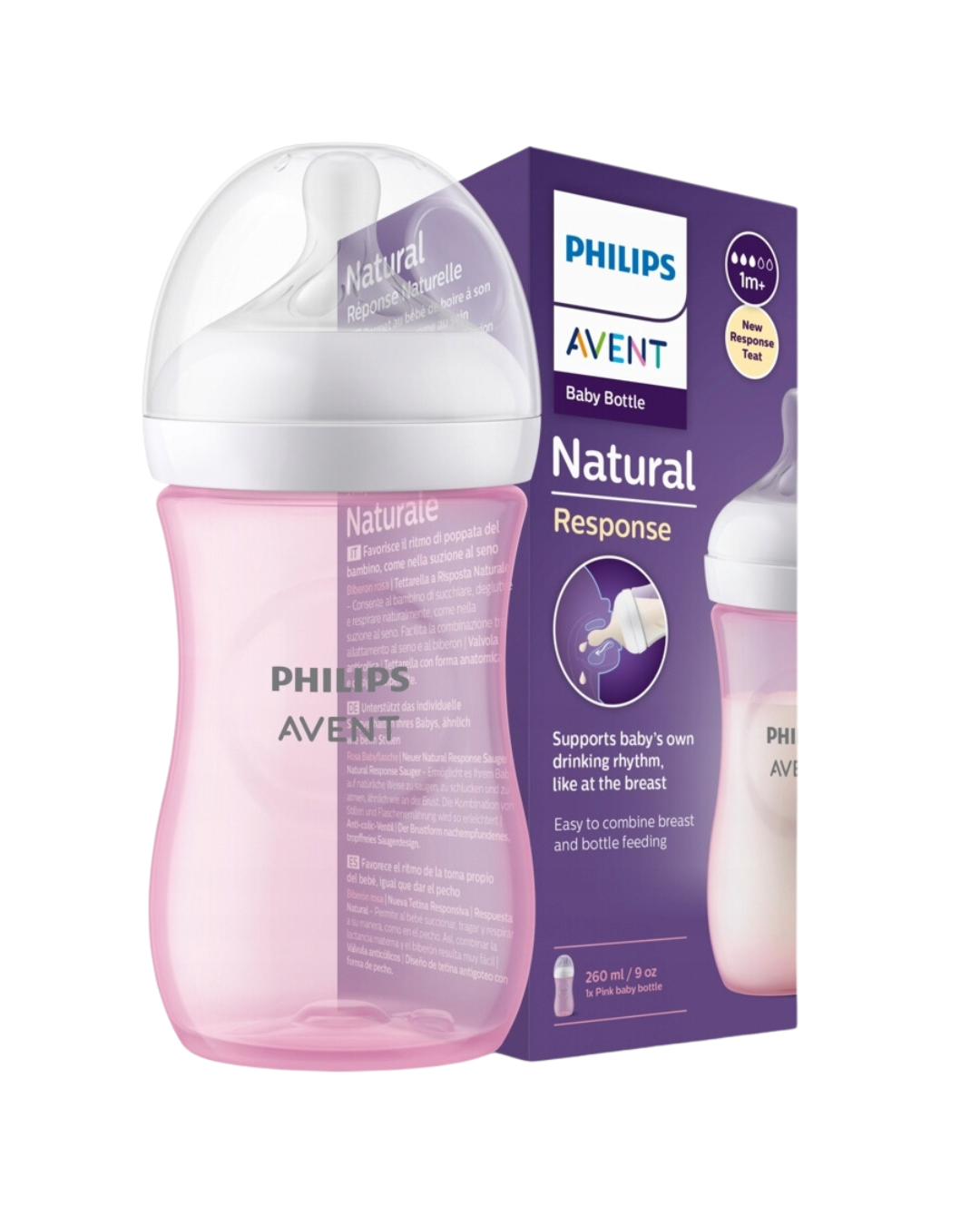 Tetero Avent 9 Onz Color 3.0
