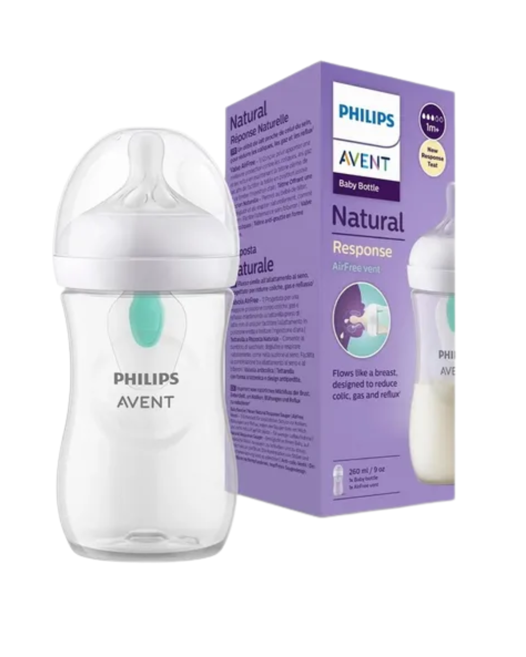 Tetero Avent Response 9Oz 3.0 Válvula