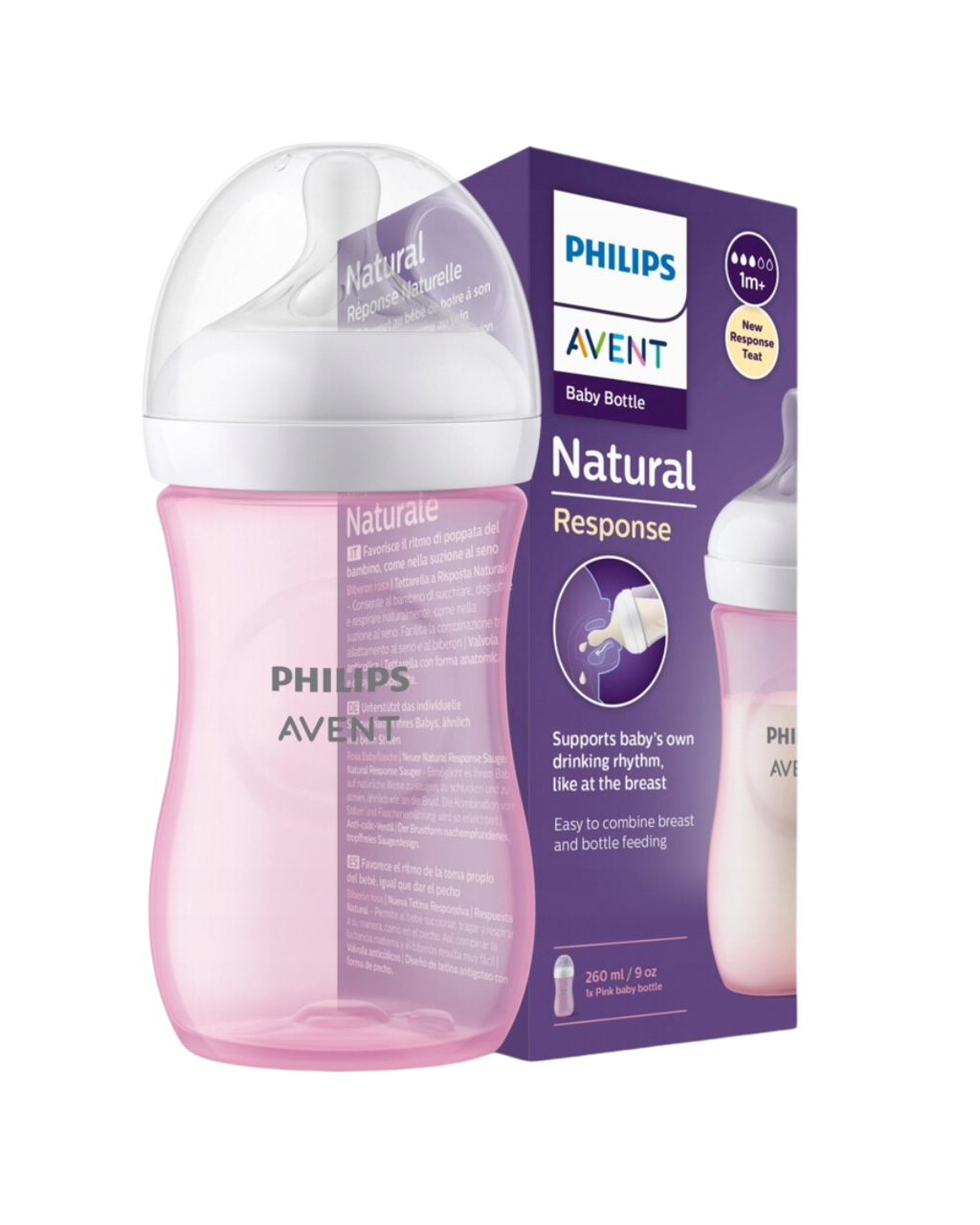 Tetero Avent 9 Onz Color 3.0