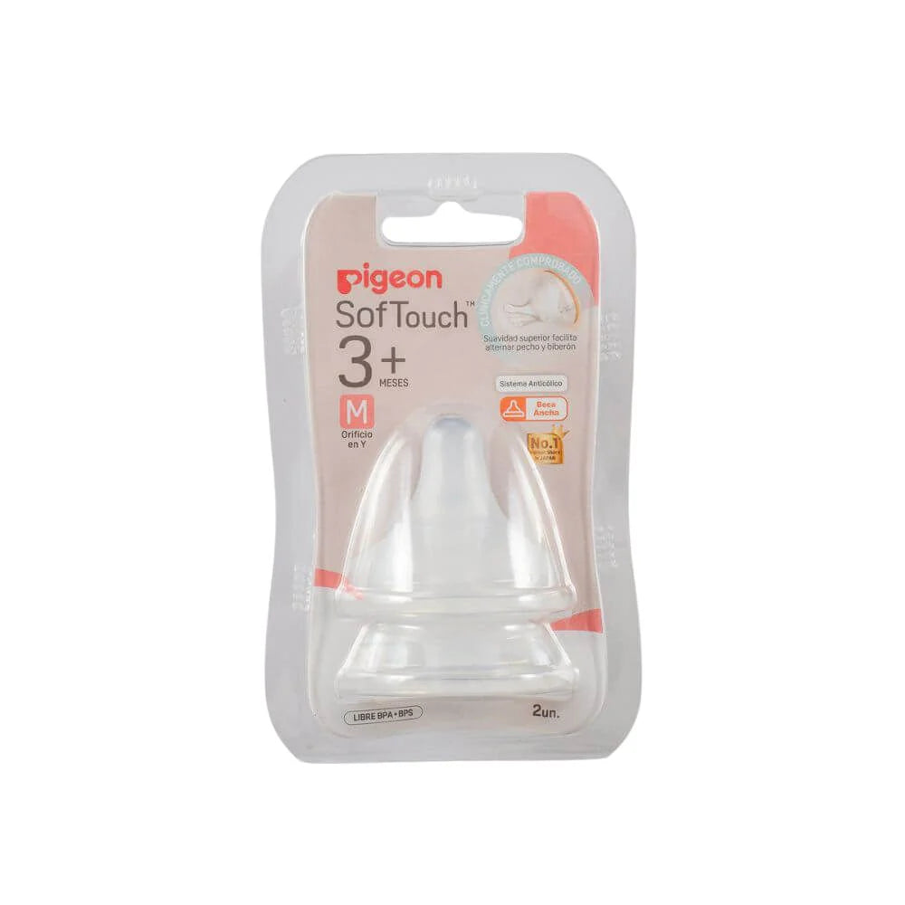 Tetinas Pigeon para Biberon Soft Touch Tercera Generacion