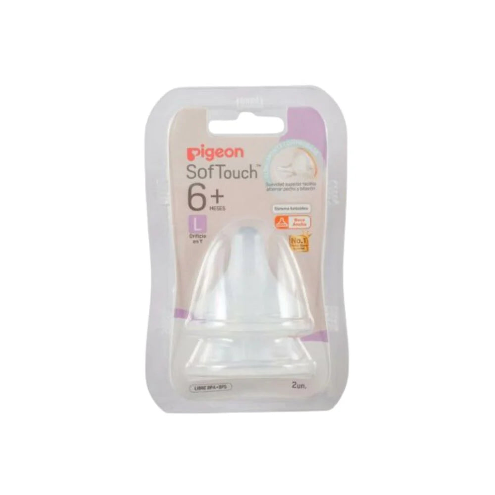 Tetinas Pigeon para Biberon Soft Touch Tercera Generacion