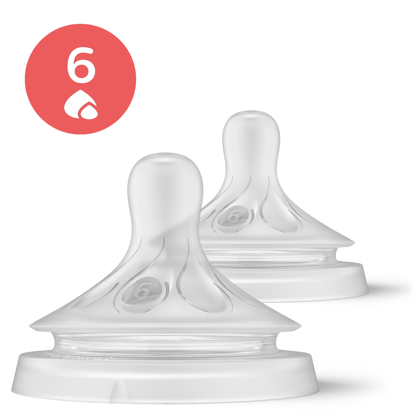 Tetinas Natural Response Philips Avent Scy966/02 0m+ Flujo 6