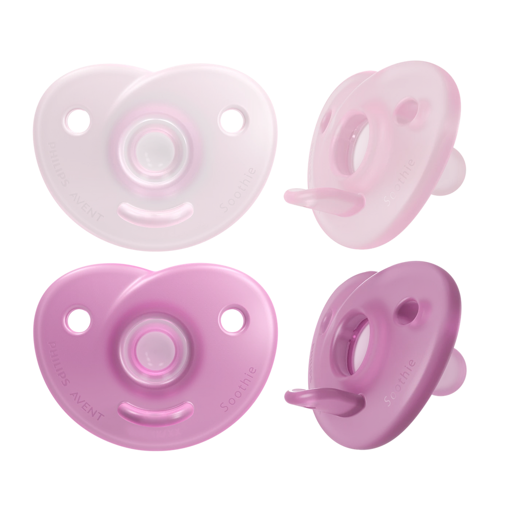 Chupo Soothie 0-6m Rosado Philips Avent SCF099/22 Pack x2