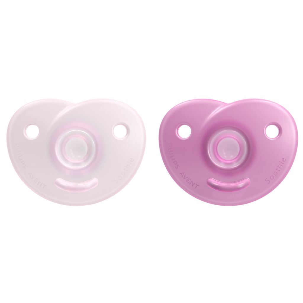 Chupo Soothie 0-6m Rosado Philips Avent SCF099/22 Pack x2