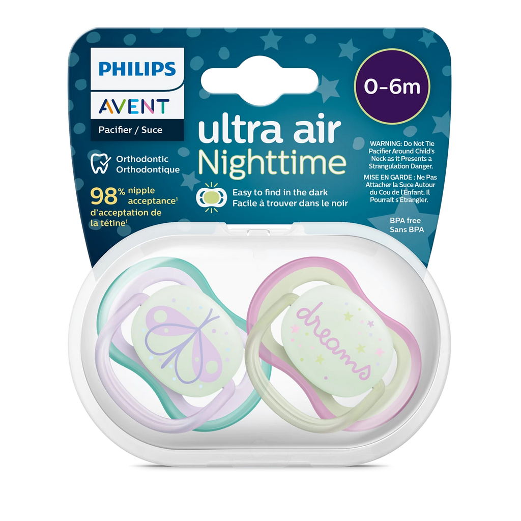Chupo Philips Avent Ultra Air SCF376/19 (Mariposa/Sueño)