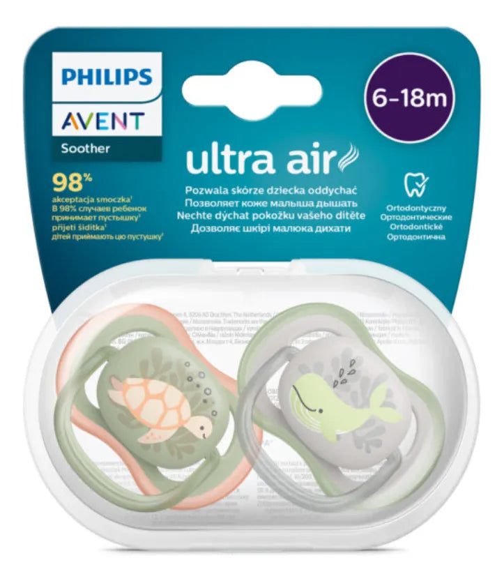 Chupo Philips Avent Ultra Air SCF085/60 (Ballena/tortuga)