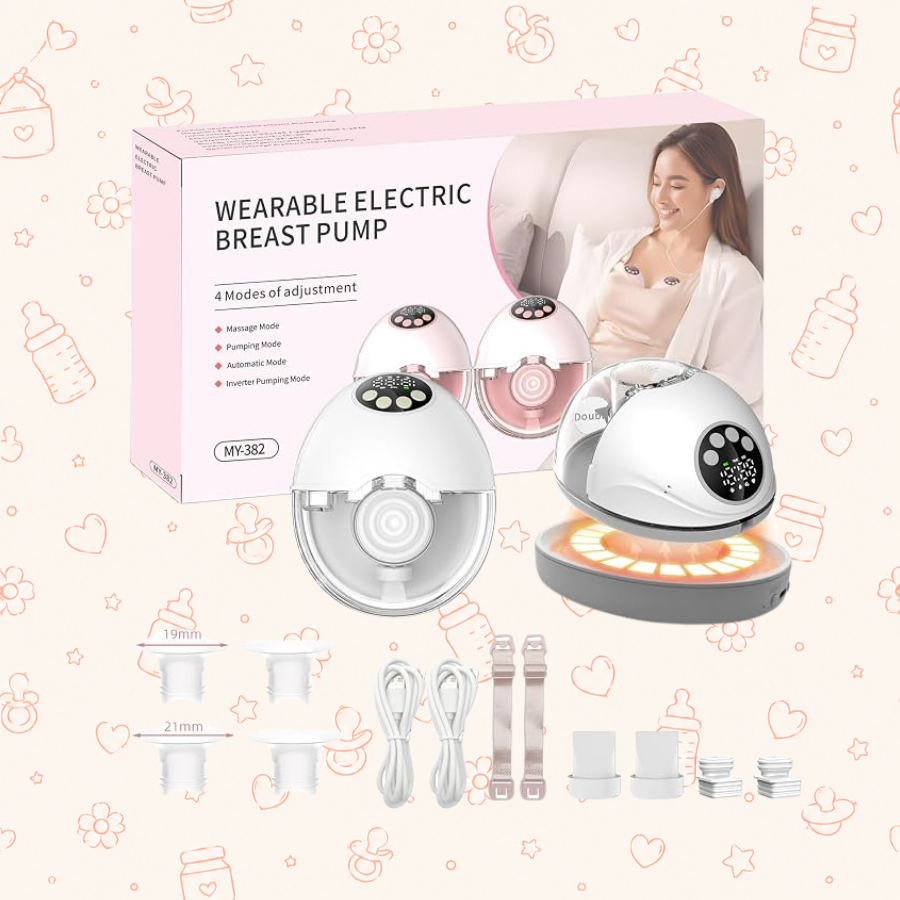 Extractor de Leche Eléctrico x2 - Gris