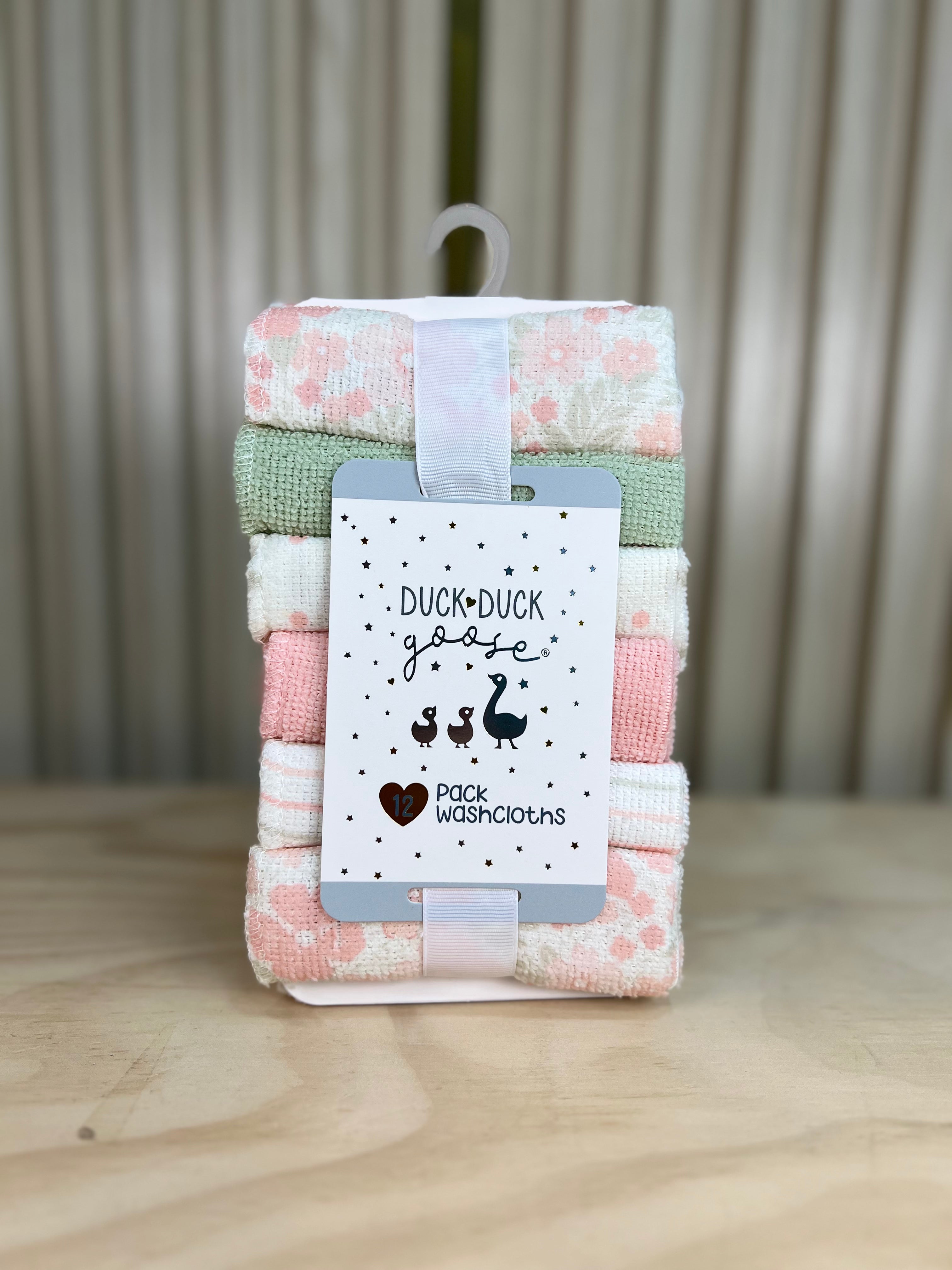 Paños Suaves para Bebé – Pack x12 Duck Duck Goose