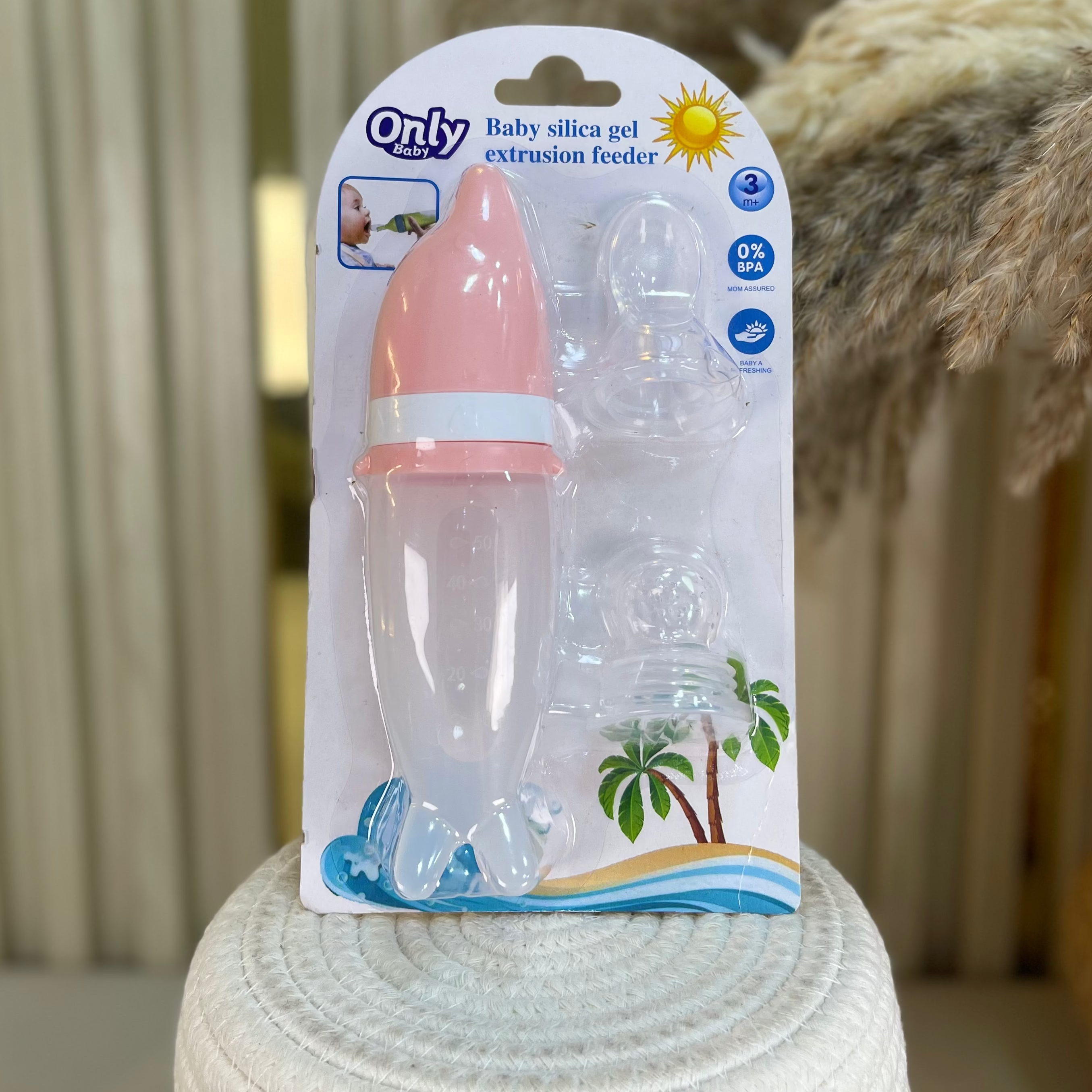 Cuchara Dosificadora Only Baby con Depósito de Silicona