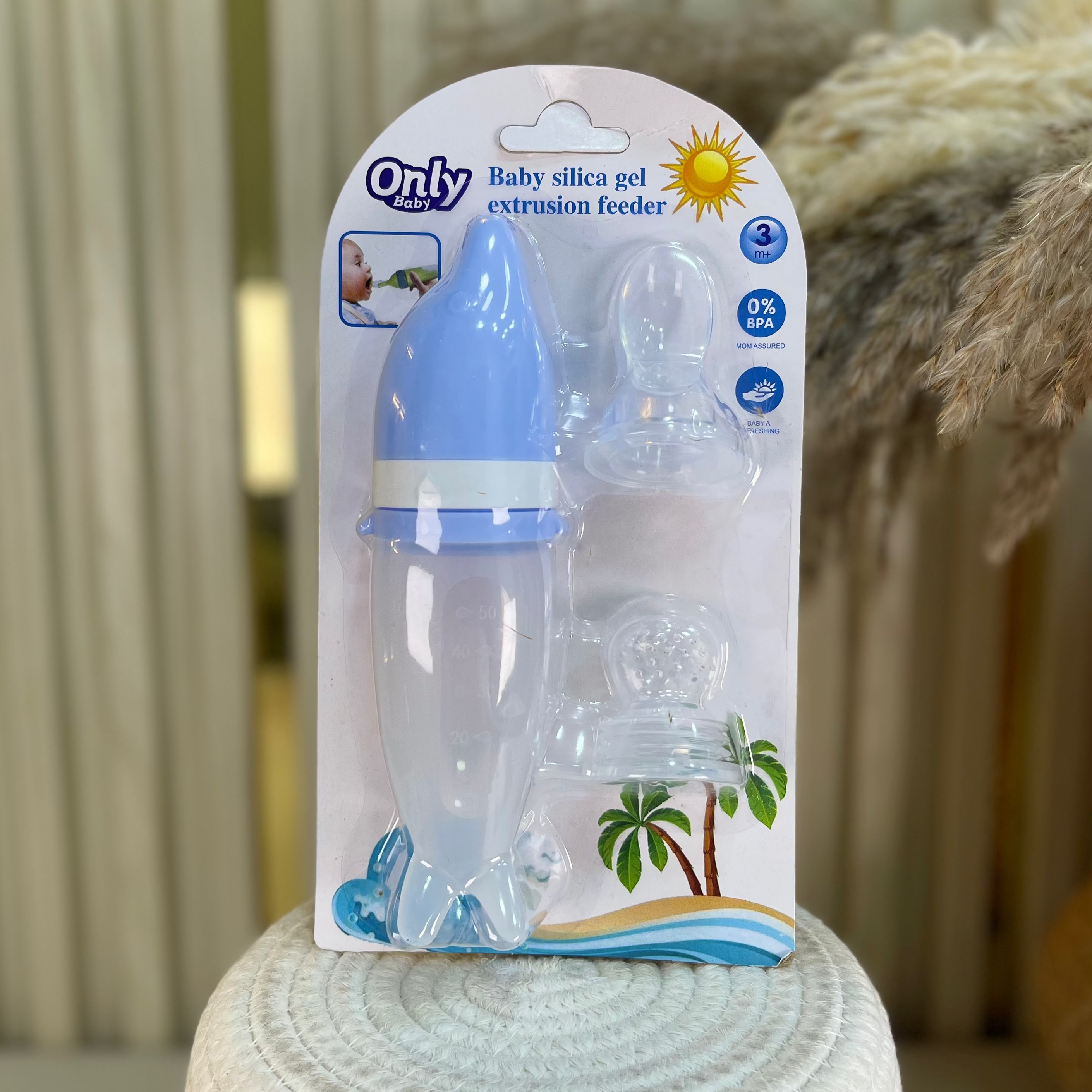 Cuchara Dosificadora Only Baby con Depósito de Silicona