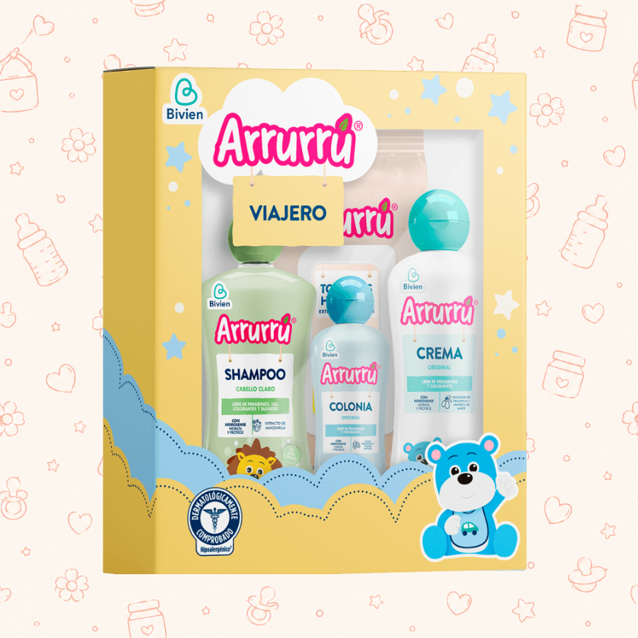 Kit Viajero Arruru Amarillo