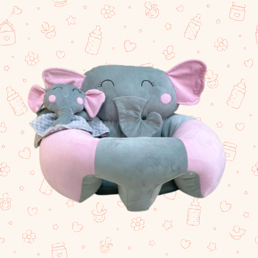 Asiento estabilizador ems elefante rosado