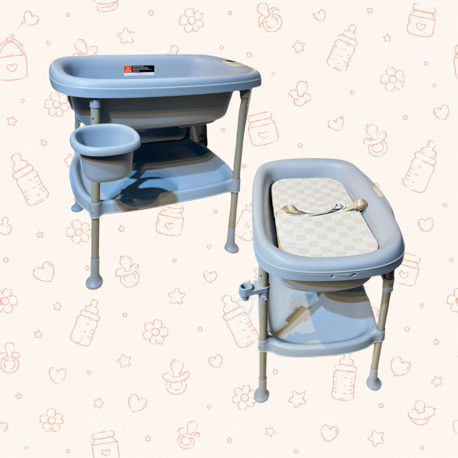 Bañera kidillo luxury 6018 gris