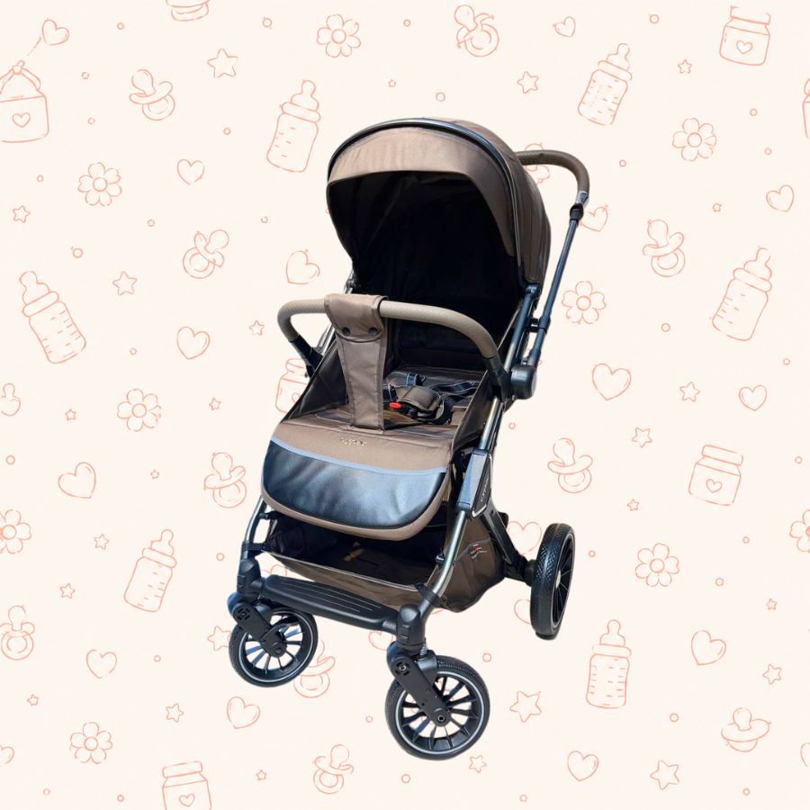 Coche maleta reversible Cypar H9 cafe