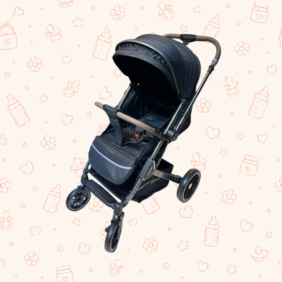 Coche maleta reversible Cypar H9 negro