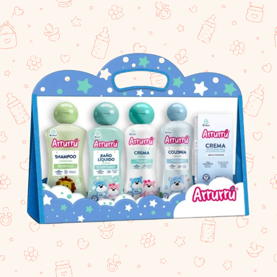 Kit De Abuelita Azul X1