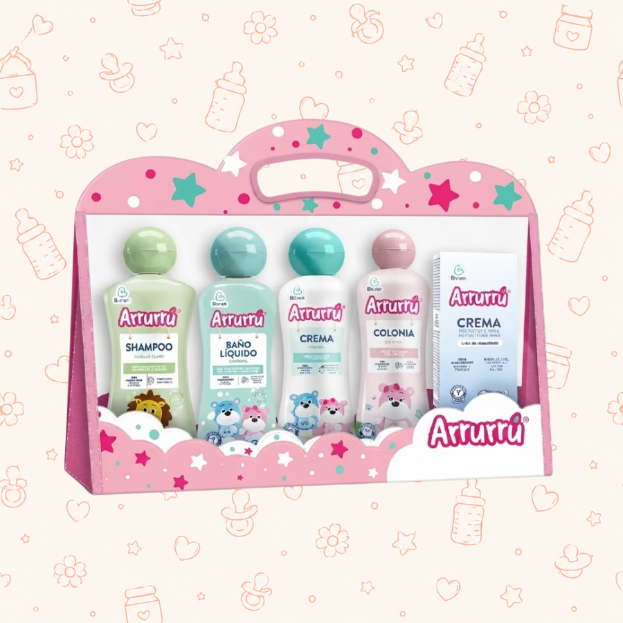 Kit De Abuelita Rosada X1