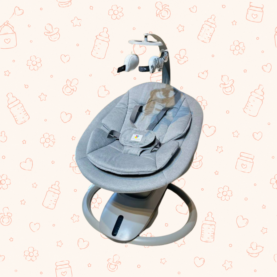 Silla mecedora electrica 09311-12 gris