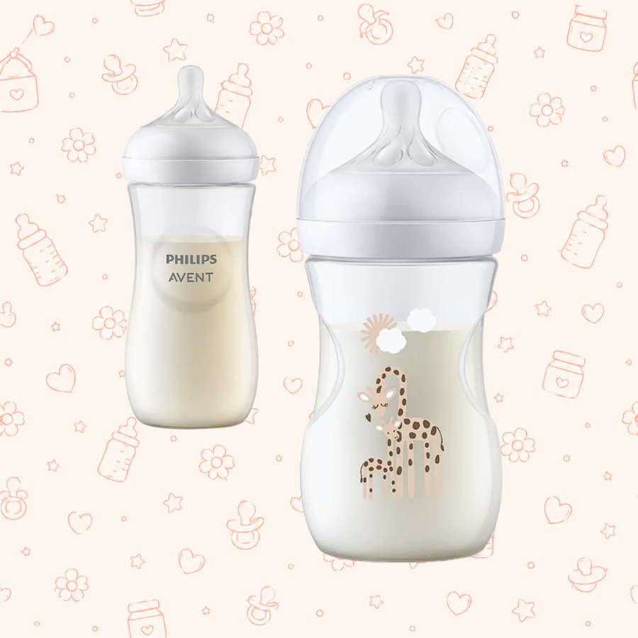 Tetero Avent Estampado Jirafa 3.0