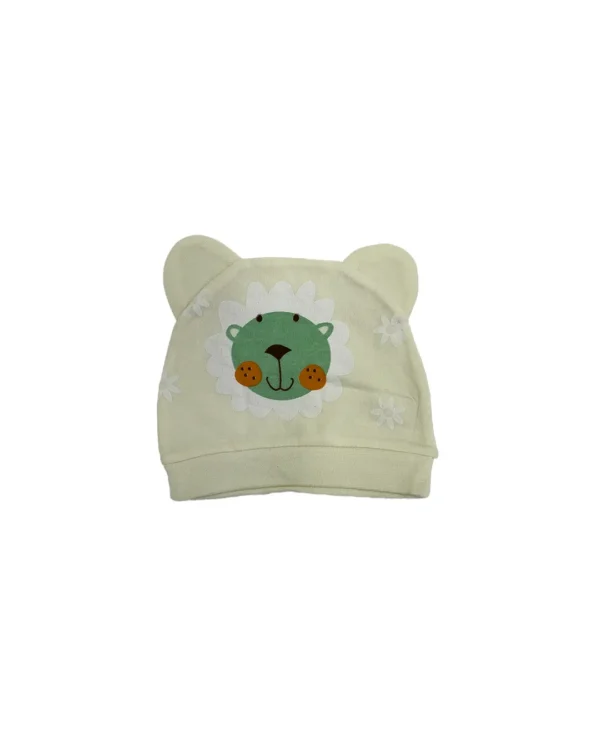 Gorro Flor Amarillo Babysam_A